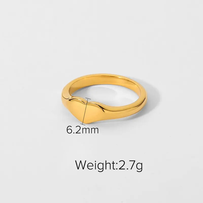 Thin Heart Ring