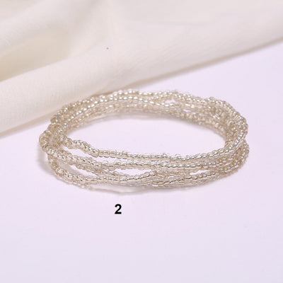 Clear Belly Chain Beads