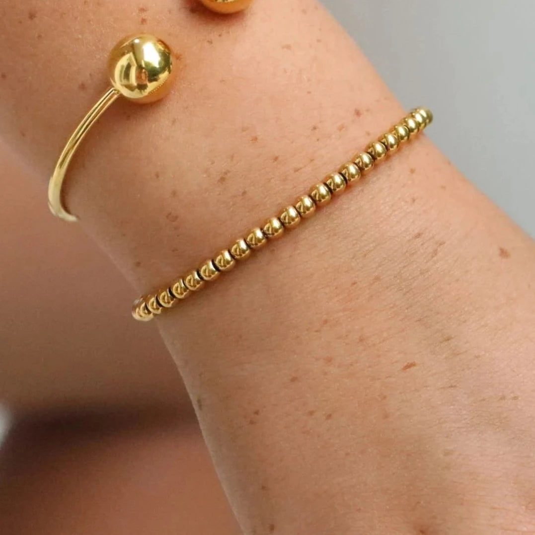 Gold Cuff Bangle