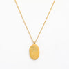 NE110-November- 18K Gold Finished November Birth Month Flower Necklace