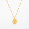 NE110-September- 18K Gold Finished September Birth Month Flower Necklace
