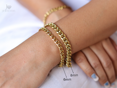 14K Gold-Filled Curb Chain Bracelet