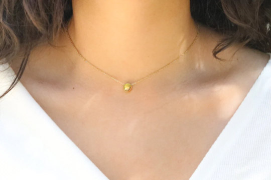 14K Gold-Filled Mini Coin Necklace