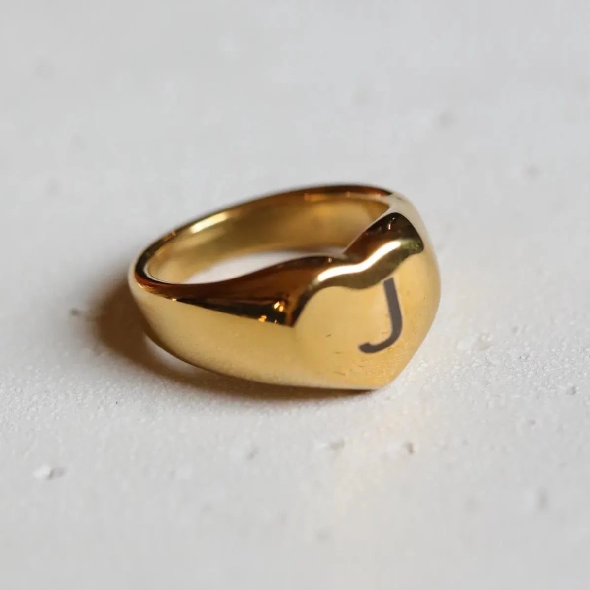 Gold Personalized Ring