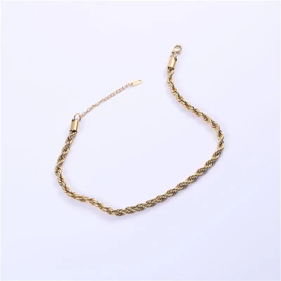 Twisted Rope Chain Necklace