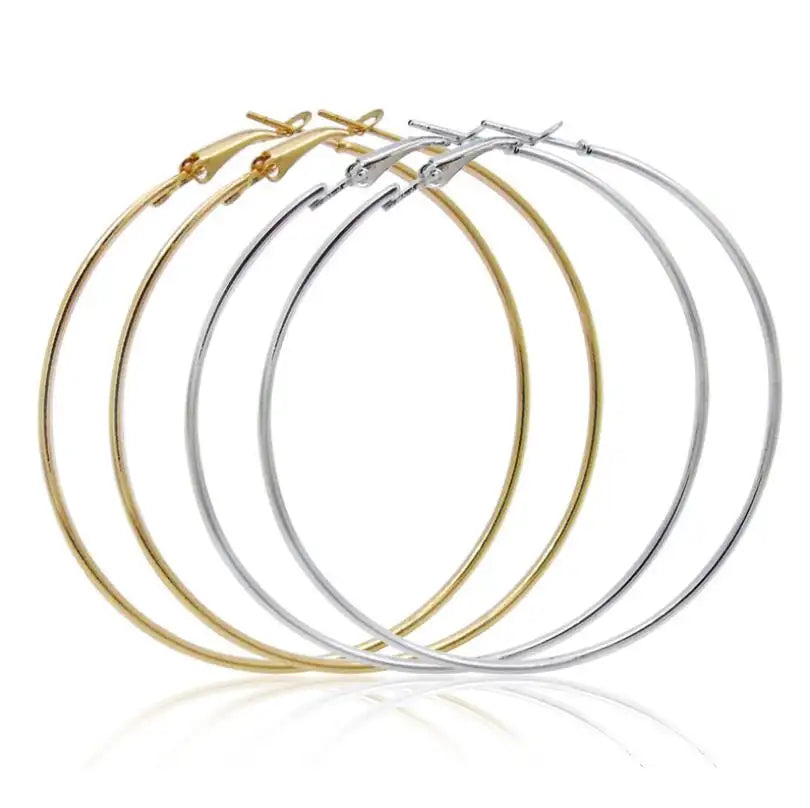 Shop online thin hoop earrings