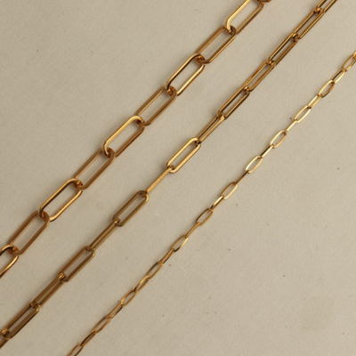 Gold Filled Link chain for women