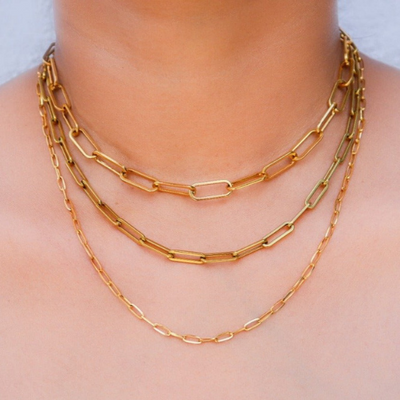 Order Now Best quality  14K Gold Link Necklace