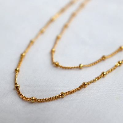 Gold Layering Necklace