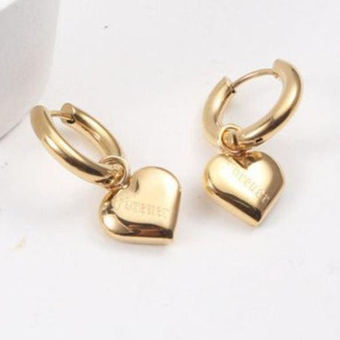 Shop Now Gold Filled Heart Earrings