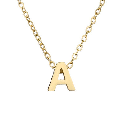 Have a Look at Dainty Letter Necklace.