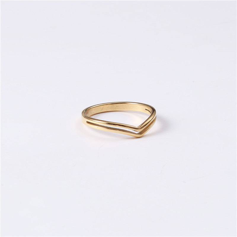 arrows ring band for women