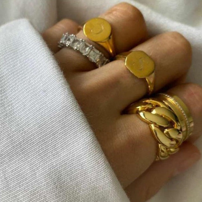 Cuban Link Ring for women