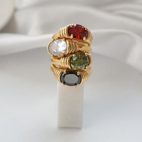 Vintage Gemstone Ring  for women