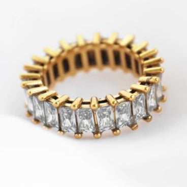  Pave Cz Ring 