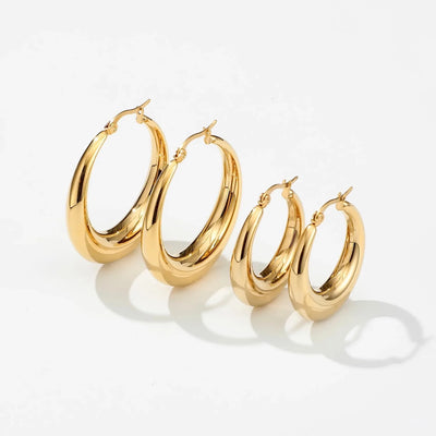 18K Gold-Filled Earrings Set