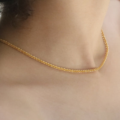 Gold Twisted Rope Chain