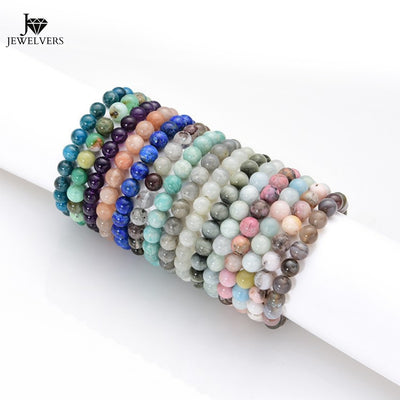 healing crystal bead bracelet 