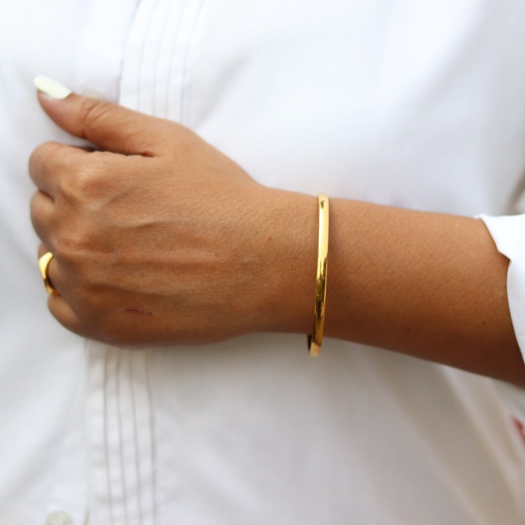 Gold Stackable Bangle