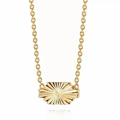 Shop Online our collection of 18K Gold Filled Sunburst Pendant Necklace 