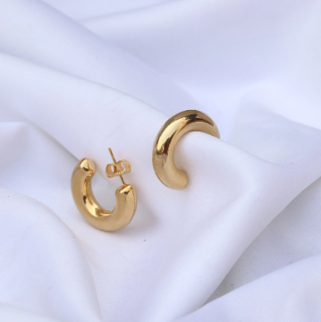 Gold Hoop Earrings