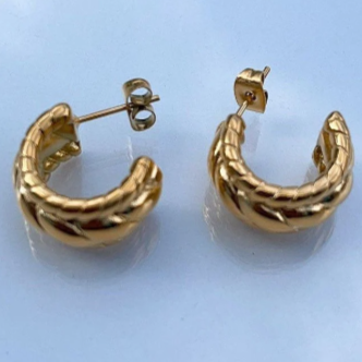 Best quality Twisted Hoop Earrings