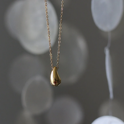 Shop Online Water Drop Necklace.