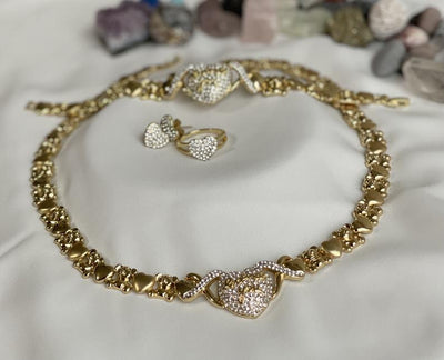 Teddy Bear Xo jewelry set