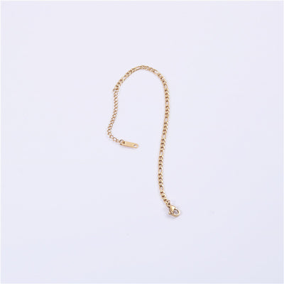 18K Gold-Filled Figaro Chain Bracelet