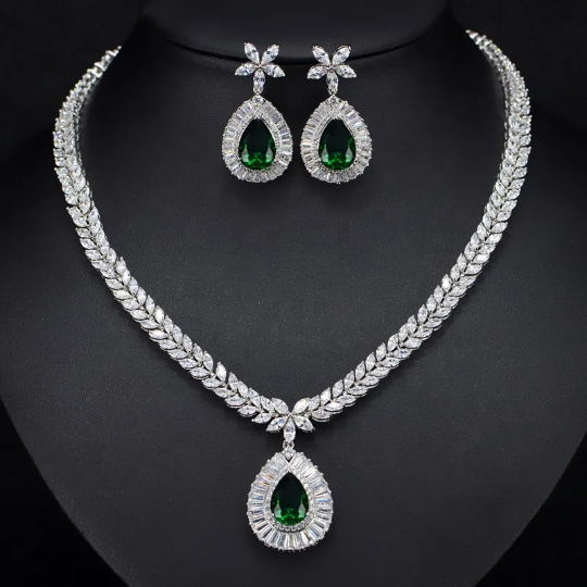 Crystal Bridal Jewelry Set