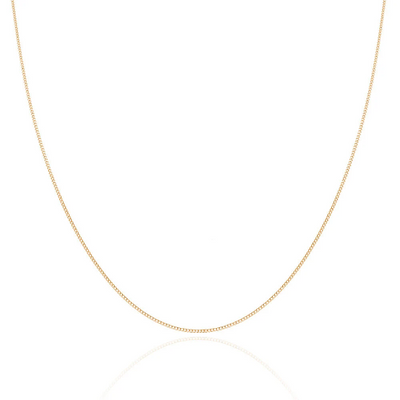 925 Sterling Silver Dainty Cuban Necklace