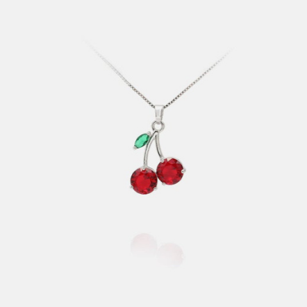 Cherry Gold Necklace 