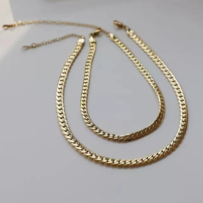 18K Gold-Filled Chunky Chain Necklace