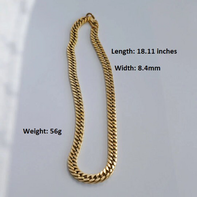 cuban link necklace woman online for women