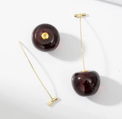 18K Gold-Filled Cherry Earrings