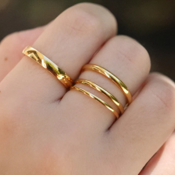 Gold Band Ring