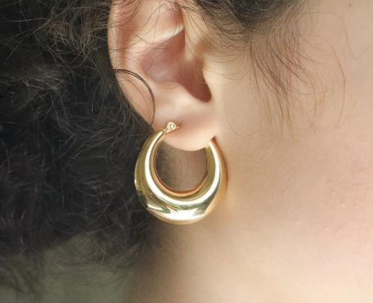  Simple Thick Hoops