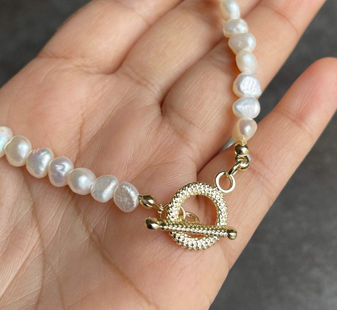 Genuine Freshwater Pearl Necklace 