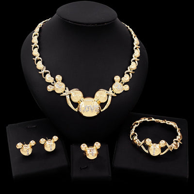 18k Gold Xo Jewelry Set