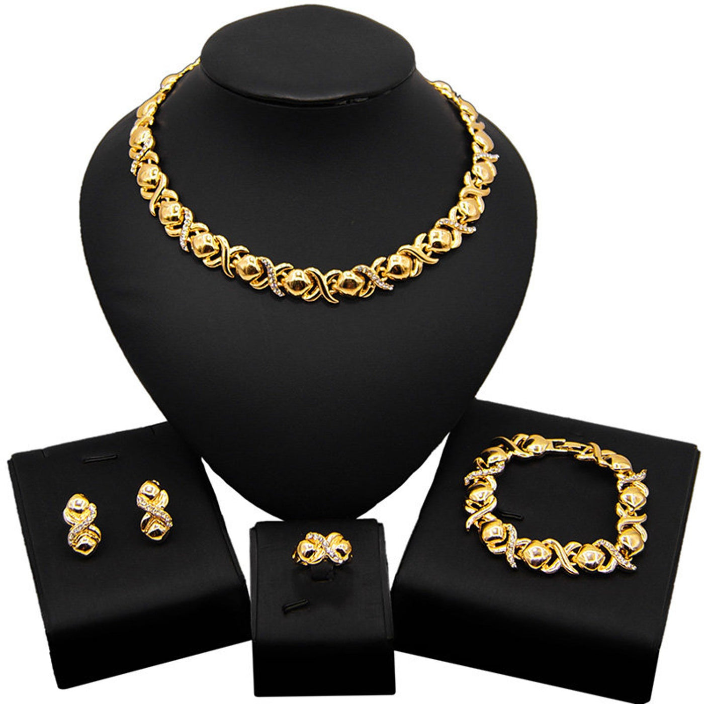 XO Gold Jewelry Set