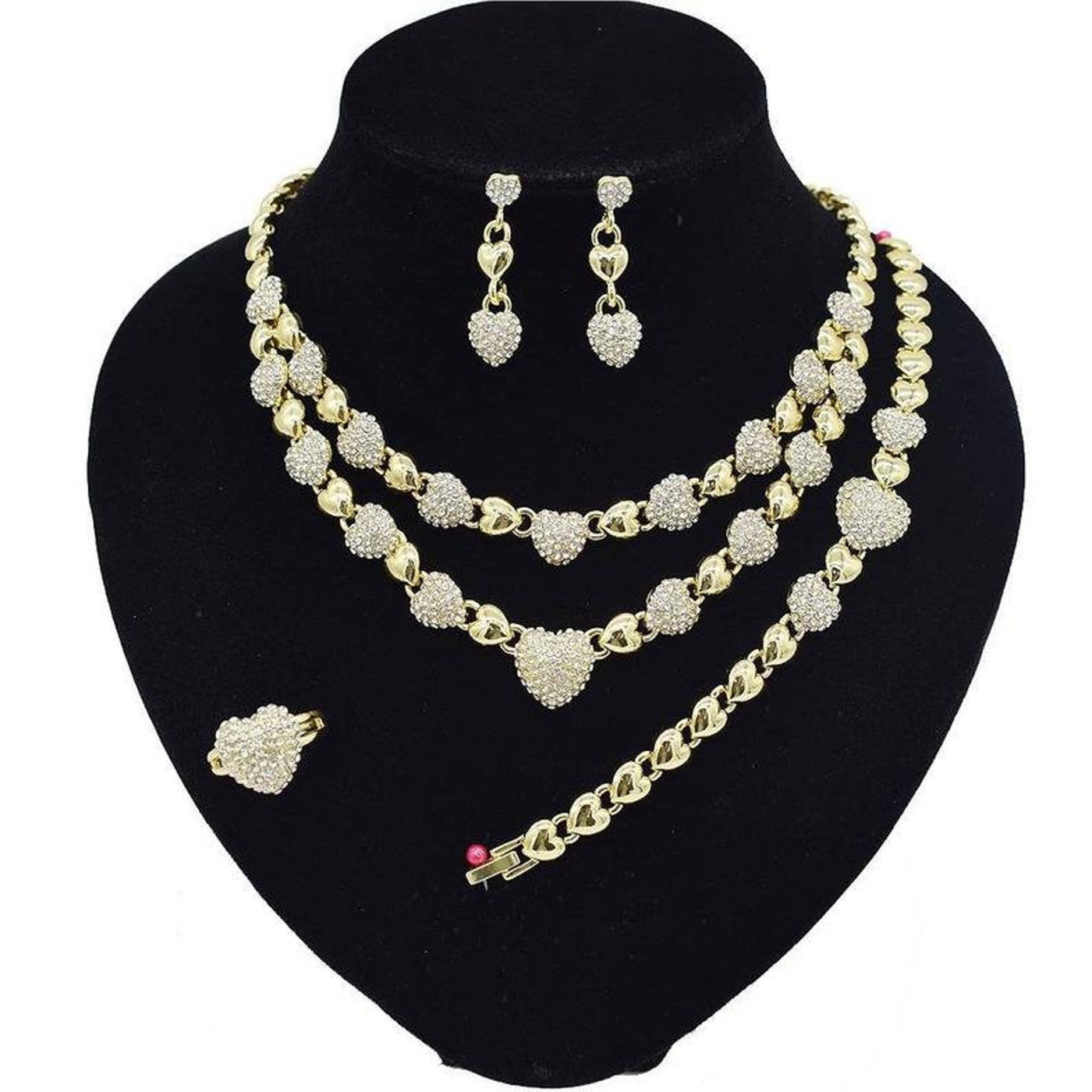 Xo Layered Necklace Set