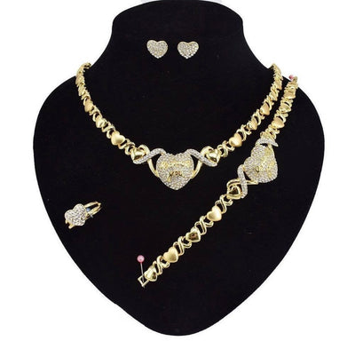 Xo I Love You Necklace Set