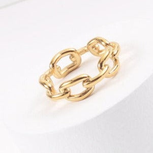 Gold Chain Ring Women