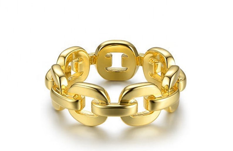  Gold Fill Chain Ring