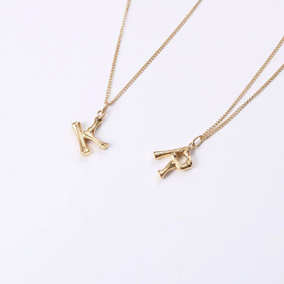 26 Letters Initials Necklace