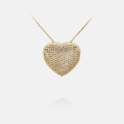 18K Gold-Filled Zirconia Necklace Set
