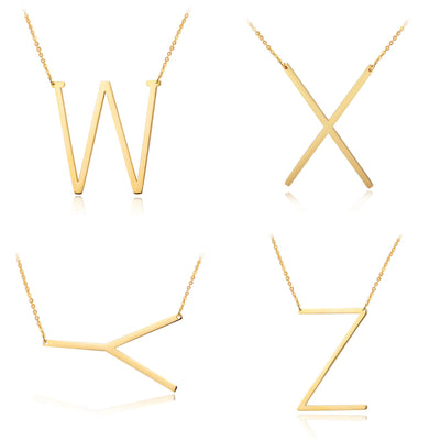 Gold Jewelry of Letter
