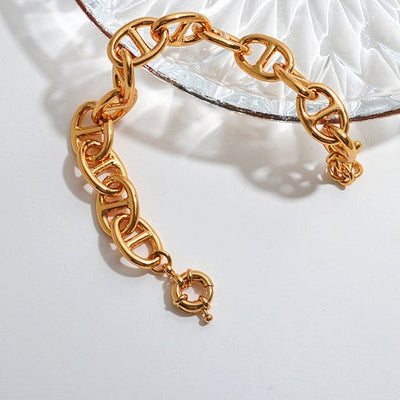 Order Now  Oval link chain bracelet 