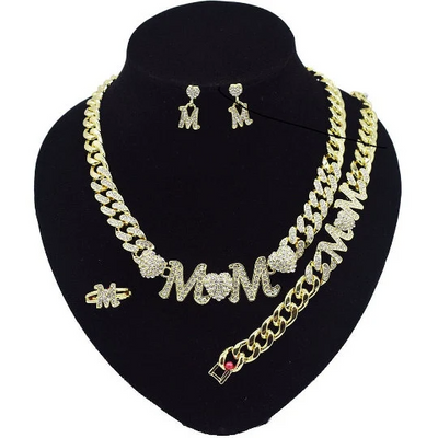 Xo Mom Necklace Set