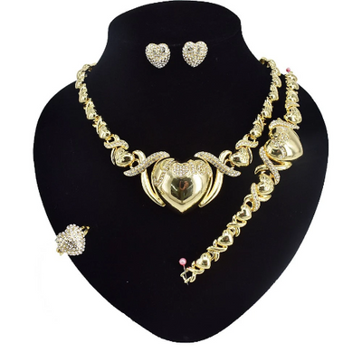 Xo Heart Jewelry Set